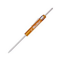Double Ended Translucent Handle Screwdriver